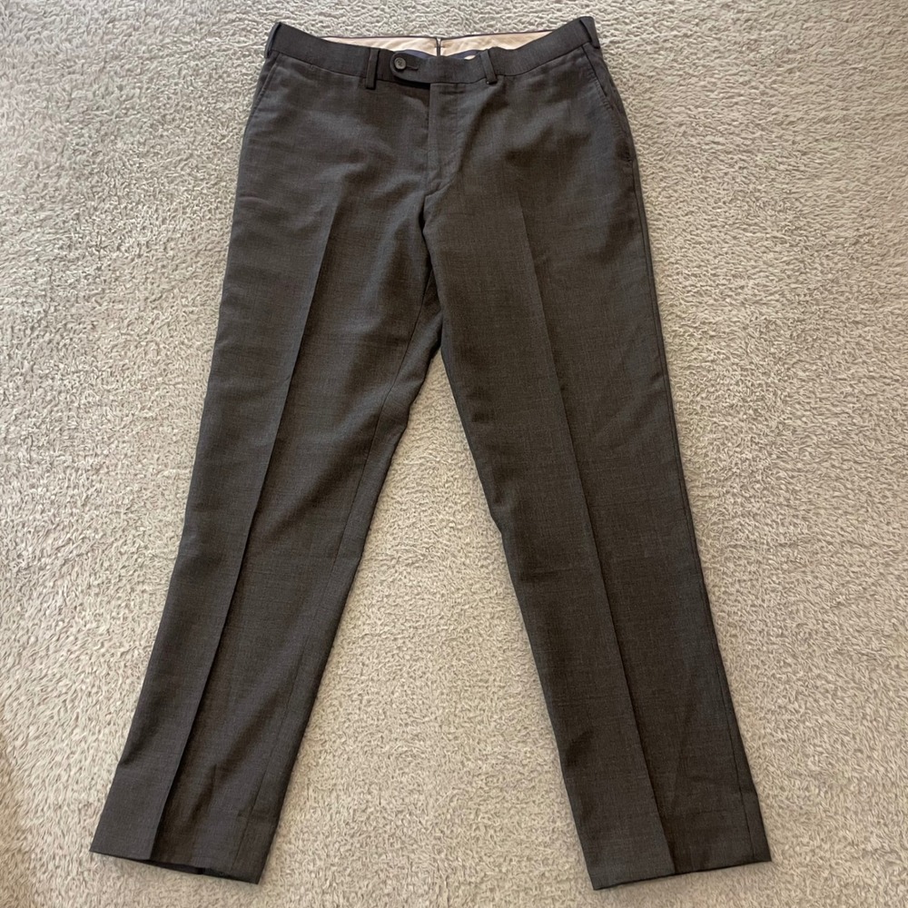Suitsupply Brescia Dress Pant Mens 33x28 Wool Vitale Barberis Canonico Super 110